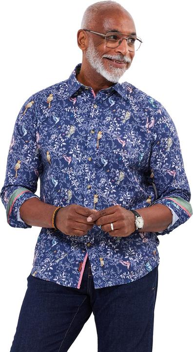 Joe Browns Botanical Bird Print Long Sleeve Shirt