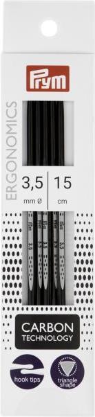 Produktbild Prym Strumpfstricknadeln carbon