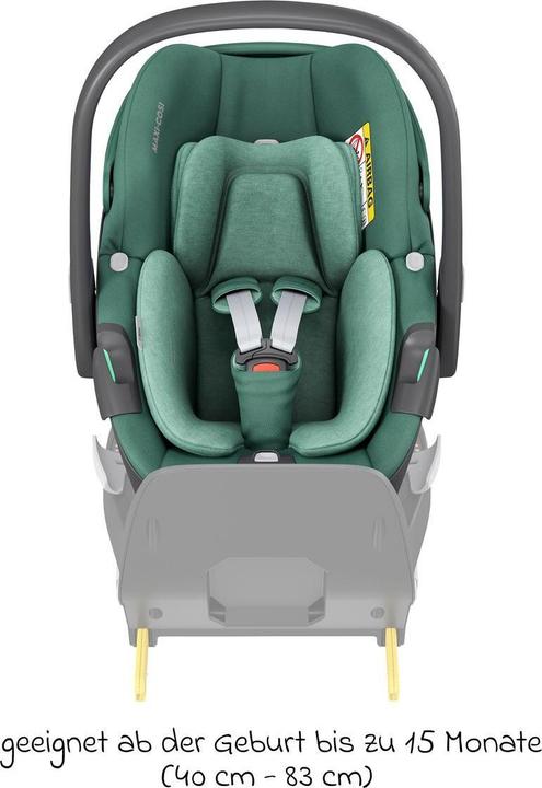 Actual product image Maxi-Cosi Babyschalen 3in1 Babyschale & Reboarder-Set FamilyFix (Reboarder, ECE R129/i-Size Standard)