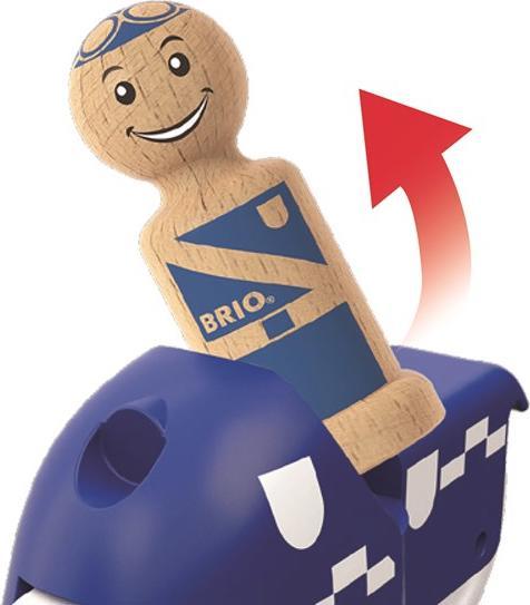 Produktbild Brio Spielfahrzeug My Home Town Polizeimotorrad