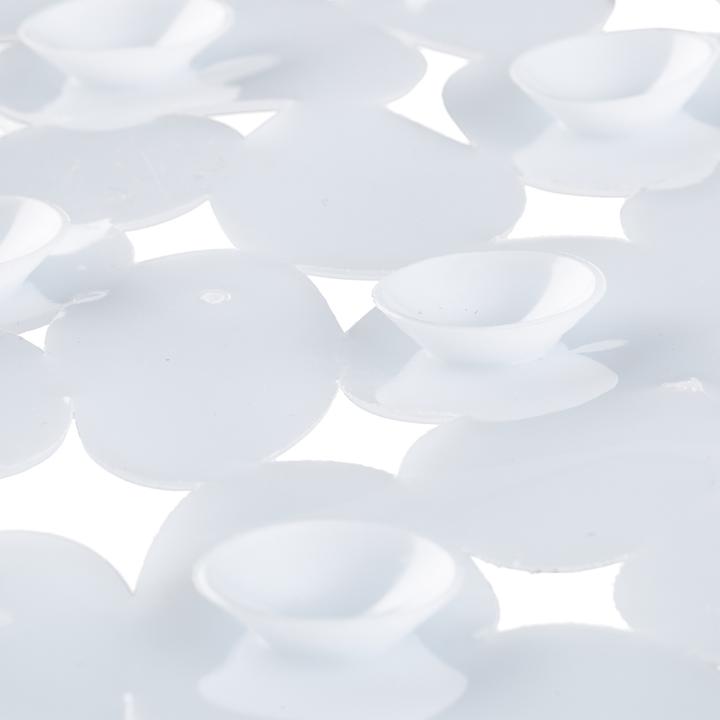 Actual product image Relaxdays Anti-Slip Bath Mat, Stone-look (36 x 68 x 0.5 cm)