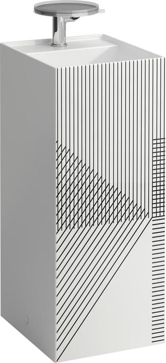Image du produit Laufen Plan de toilette KARTELL 375x435x900mm frst o ÜL 3 HL m Dek Linie (435 mm, 375 mm)