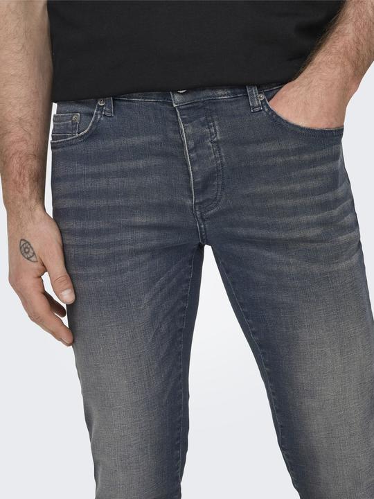 Actual product image Only & Sons Slim Fit Low Waist Jeans Slim Fit Jeans (W32/L30)