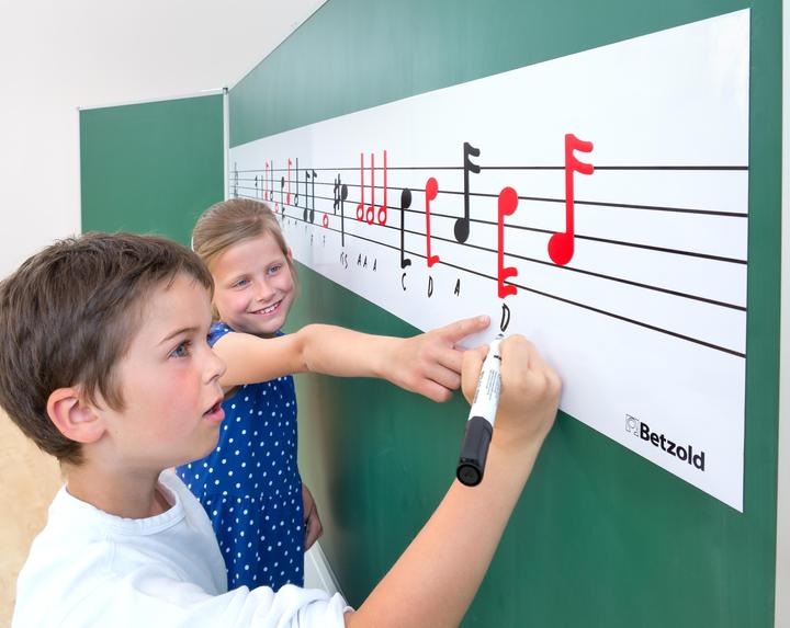 Produktbild Betzold Musik Magnetisches Notensystem