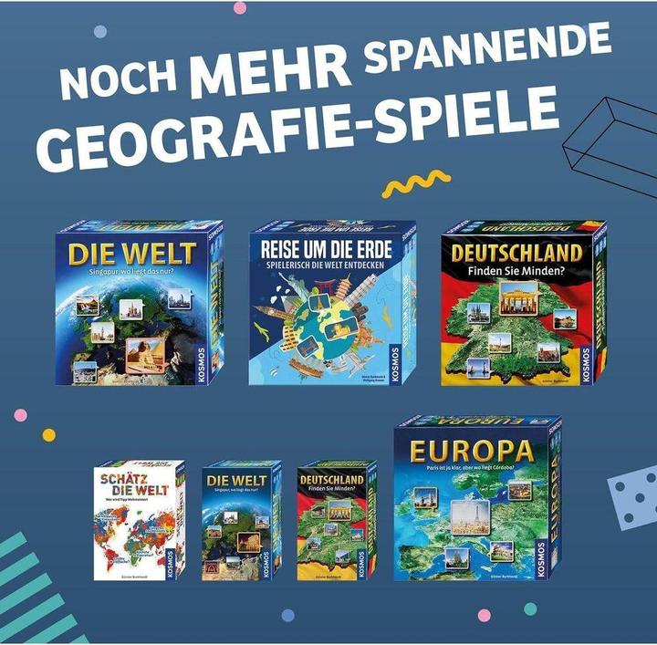 Produktbild Kosmos Kinderspiel Schätz die Welt – Wer wird Tipp-Weltmeister? (Deutsch)