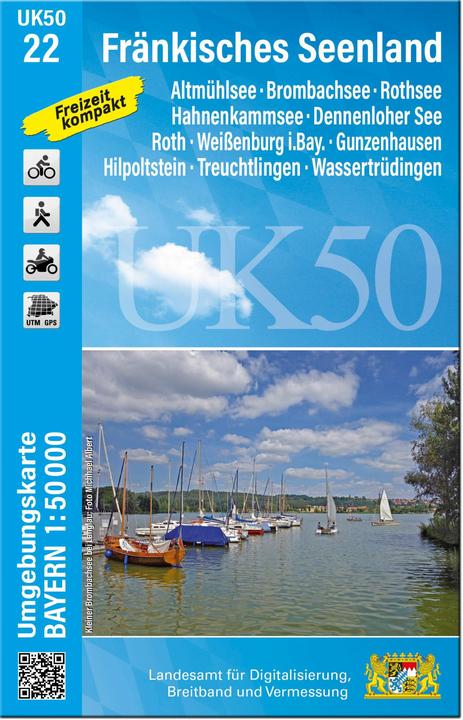 Produktbild UK50-22 Fränkisches Seenland