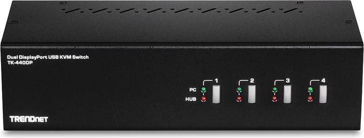 Produktbild Trendnet TK 440DP KVM-/Audio-/USB-Switch
