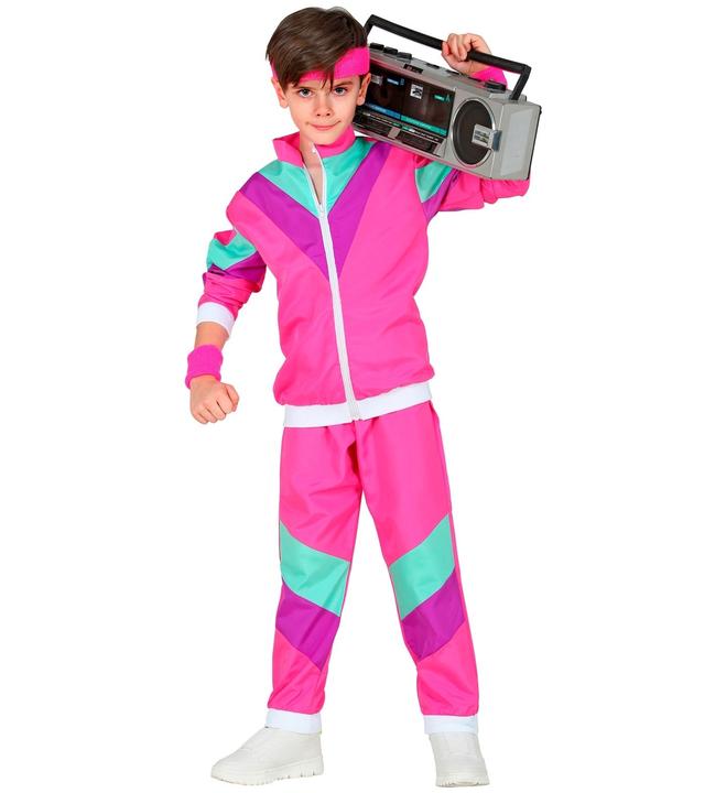 Actual product image Widmann 80s - neon tracksuit (158, 164)