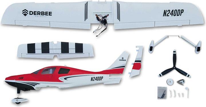 Produktbild Derbee C400 Tiefdecker PNP - 110cm (Segelflugzeug)