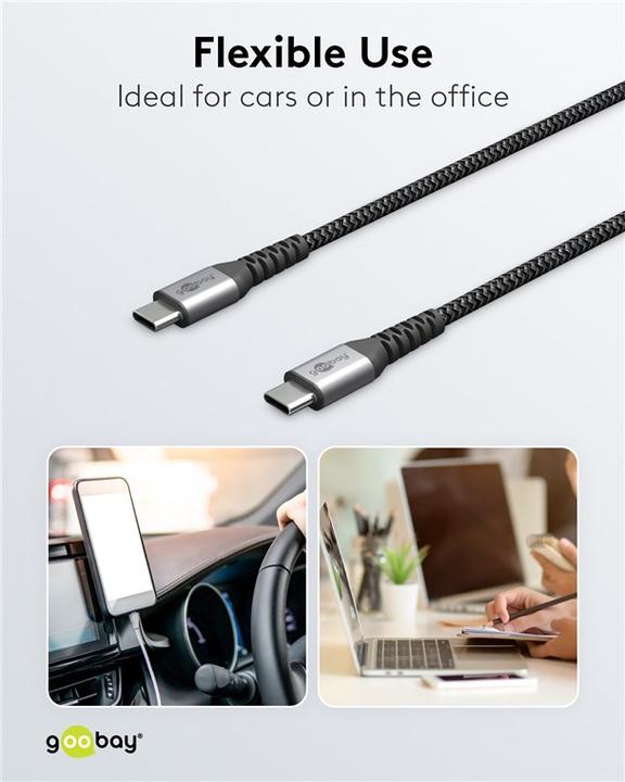 Immagine prodotto Goobay USB C – USB C (1 m, USB 2.0)