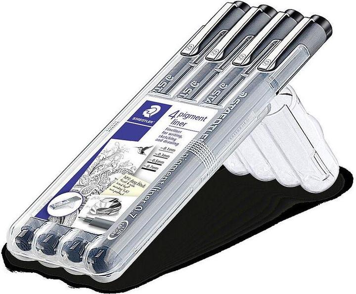 Produktbild Staedtler Pigmentliner (Transparent, 4 x)