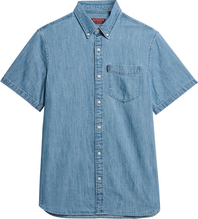 Produktbild Superdry Essential Kurzarm-Jeanshemd (L)