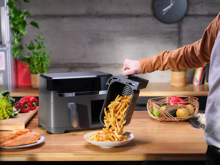 Produktbild Tefal Dual Easy Fry & Grill EY905B - Heteluchtfriteuse - 2700W - 8,3L
