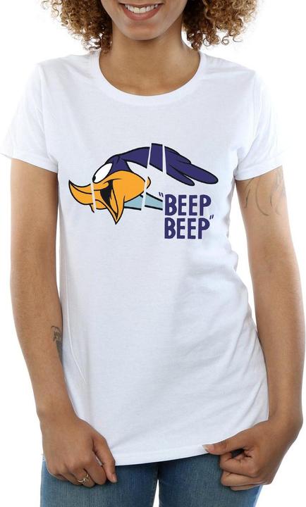 Immagine prodotto Looney Tunes Maglietta in cotone Beep Beep Road Runner Donna/Ladies (S)
