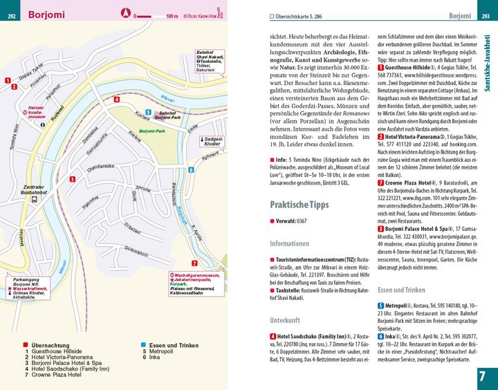 Produktbild Reiseführer Georgien - mit 18 Wanderungen (Deutsch, Falk Schäfer, 2023)