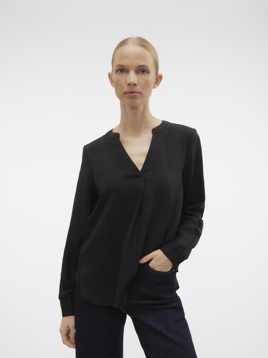 Produktbild Vero Moda VMMARLA V-NECK LS TOP WVN GA Bluse (XS)