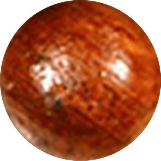 Star Piercing Kugel aus Tamarind Holz (ohne Messing, Organisch)