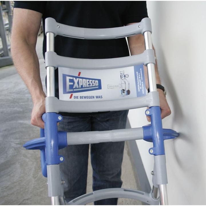 Produktbild Expresso Profi-Stapelkarre mit Luftbereifung Tragkraft 300 kg Schaufel 245x220 mm (300 kg)