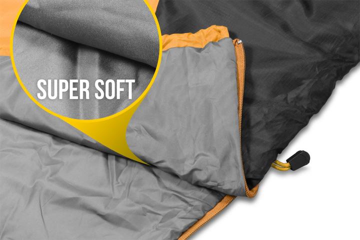 Actual product image Normani Ultralight-Schlafsack Touren-Sommerschlafsack - 8474 (210 cm)
