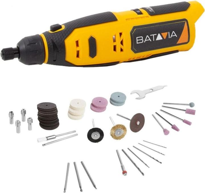 Produktbild Batavia 12V Akku-Mini-Schleifer (ohne Akku und Ladegerät) (Geradschleifer)