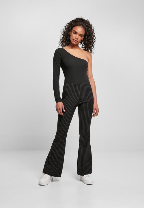 Actual product image Urban Classics Ladies Flared Pin Stripe Pants (3XL)