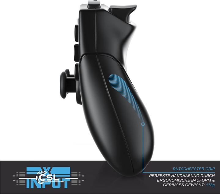 Produktbild CSL 2x Gamepad Set, Wireless Controller für Android / PC / PS3 / Playstation / X-Input / OTG Adapter (Android, PC, PS3)
