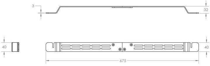 Image du produit Flexson Support mural pour Sonos Arc et Sonos Arc Ultra (1 pièce, Installation murale, Non mobile)