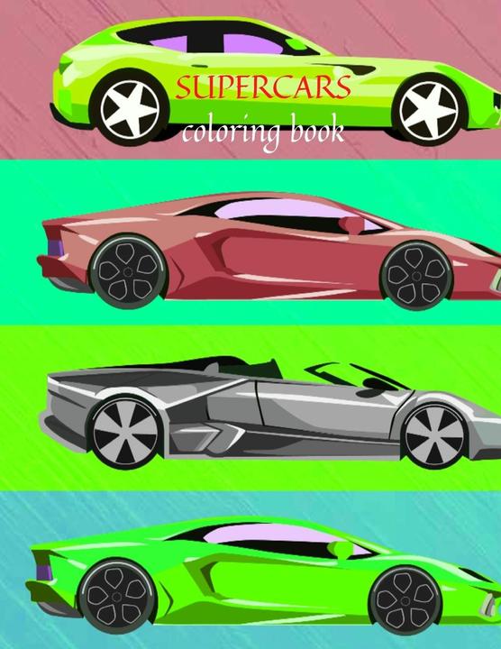 Produktbild Supecars coloring book