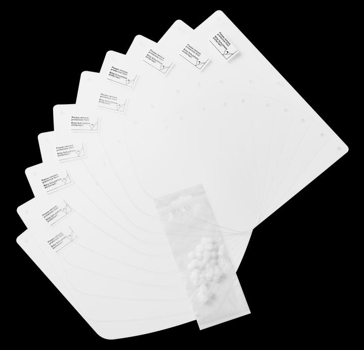 Actual product image Durable Replacement foils (Safety glasses case)