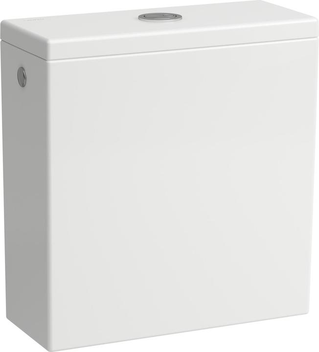 Laufen Kartell Spülkasten für Stand-WC-Kombination 824337, Zwei-Mengen-Spülung, Wasseranschluss s