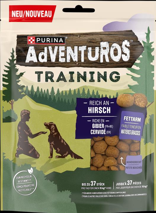 Produktbild Adventuros Training Reich an Hirsch (Adult, 6 Stk., 750 g)