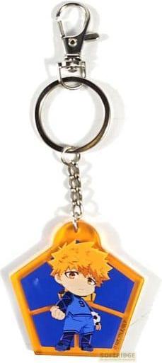 Actual product image SD Toys Blue Lock acrylic key ring Rensuke Kunigami Chibi Style 5 cm