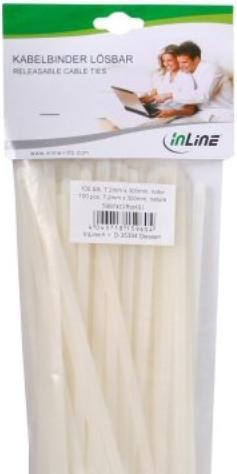 Immagine prodotto InLine Fascetta staccabile (Fascette in plastica, 300 mm, 100 pz.)
