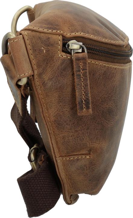 Actual product image Greenburry Vintage Gürteltasche Leder 26 cm