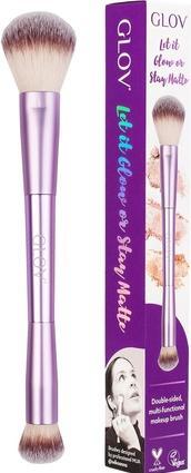 Actual product image Glov Multifunction Brush Multifunctional Makeup Brush Let It Or Stay Matte