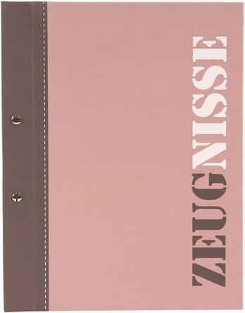 Goldbuch Zeugnismappe A4 2-colored aubergine (A4, 1 x)