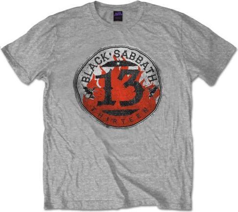 Actual product image Black Sabbath 13 Flame Circle (M)