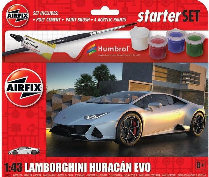 Actual product image Airfix Starter Set - Lamborghini Huracan