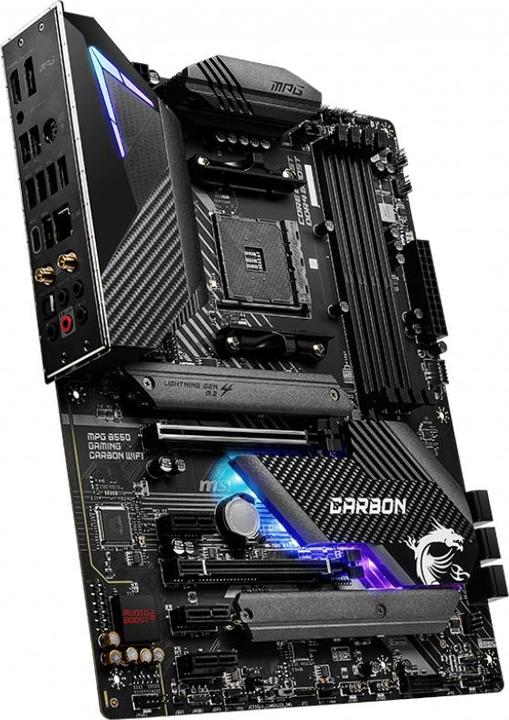 Produktbild MSI Mpg B550 Gaming Carbon Wifi (AM4, AMD B550, ATX)