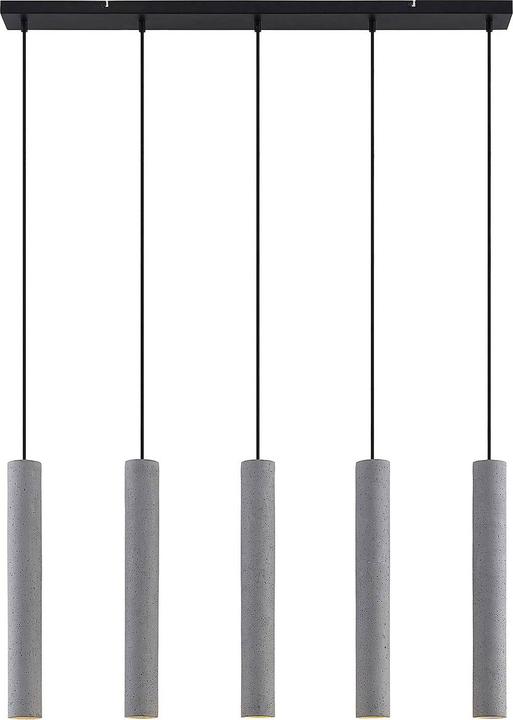 Image du produit Lindby Concretto 5 Lampe à suspendre Concrete (GU10)