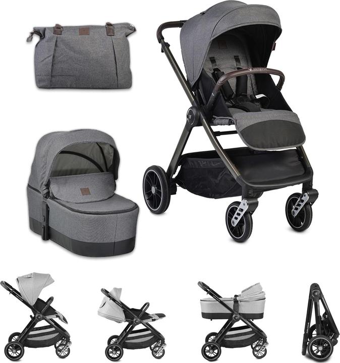 Actual product image Cangaroo Combi stroller Macan 2 in 1