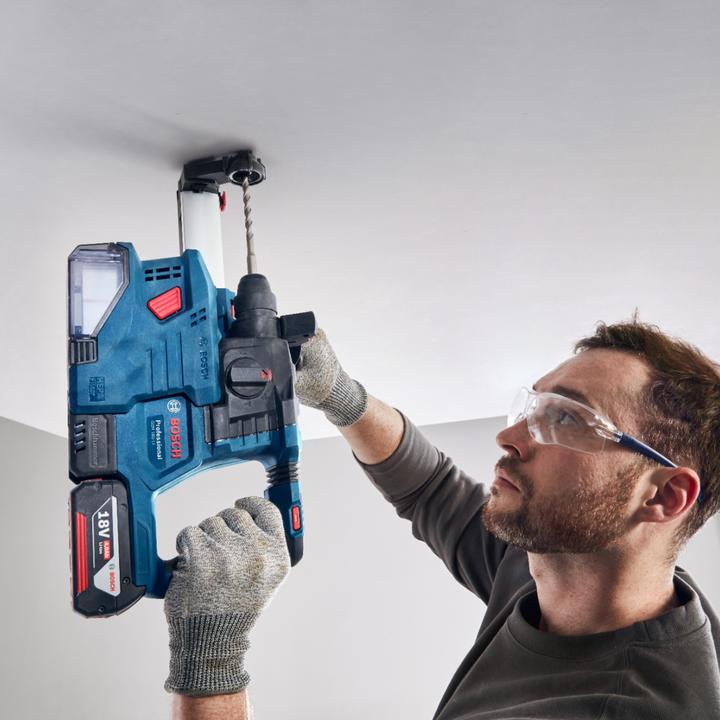 Produktbild Bosch Professional Akku-Bohrhammer mit SDS plus GBH 18V-22, 2 x Akku GBA 18V 4.0Ah, L-BOXX (Akkubetrieb)