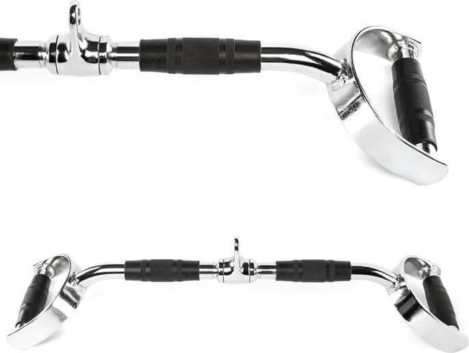 ATX Barre de traction latissimus parallèle 65 cm, poignées ergonomiques en caoutchouc