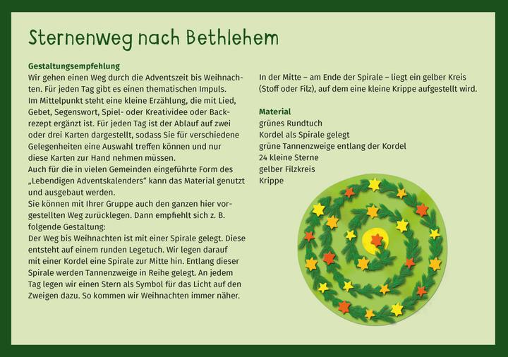 Produktbild Hitzelberger:Sternenweg nach Betlehem