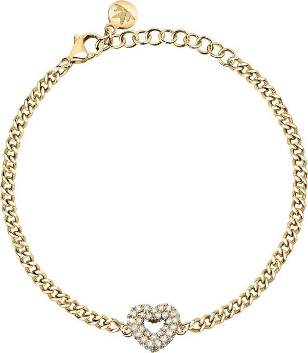 Immagine prodotto Morellato Incontri Br.Yg +Bra Heart W/ (19 cm, Acciaio inossidabile, Ottone)