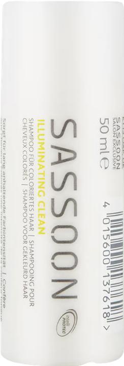 Produktbild Sassoon Colourprotect - Illuminating Clean Shampoo (50 ml, Flüssiges Shampoo)