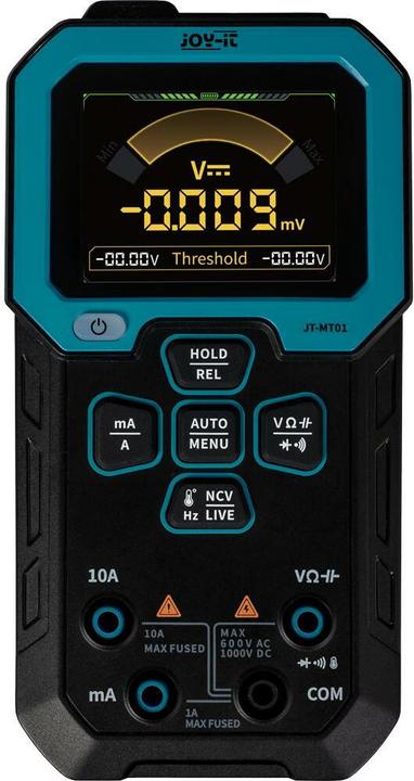 Image du produit Joy-it JT-MT01 Multimètre portable numérique
