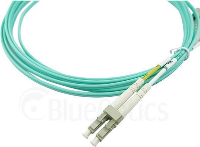 Actual product image BlueOptics Cisco CAB-OM3-LC-15M compatible LC-LC multimode OM3 patch cable 15 metres (S/UTP, CAT6, 15 m)