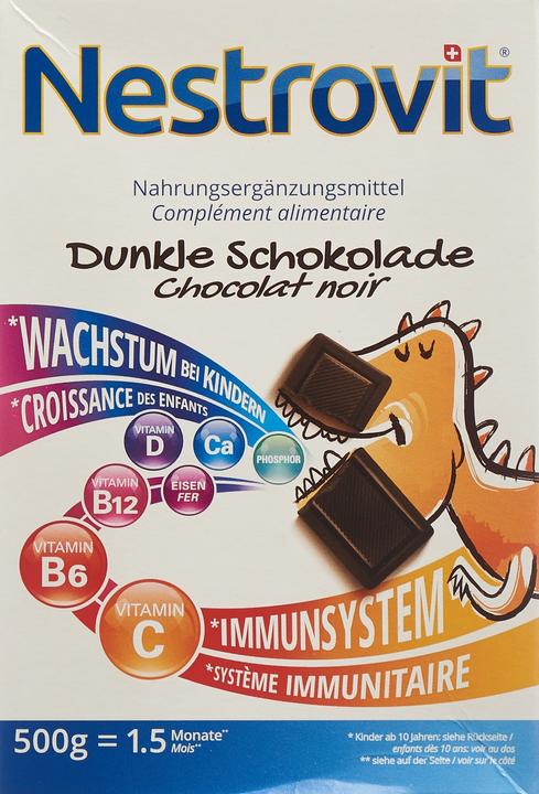 Produktbild Nestrovit Dunkle Schokolade (1 Stück, Beutel, 500 g)