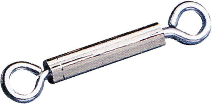Produktbild Modellbau Lindinger spannschlösser m4, 2stk. messing glanzvernickelte oberfläche